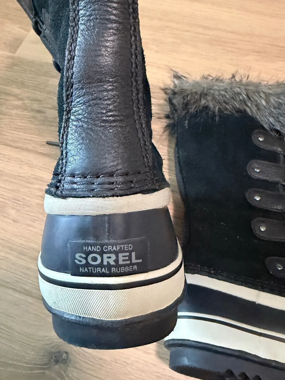 SOREL Women's Black Joan of Arctic Waterproof Winter Boots size Women’s 9.5